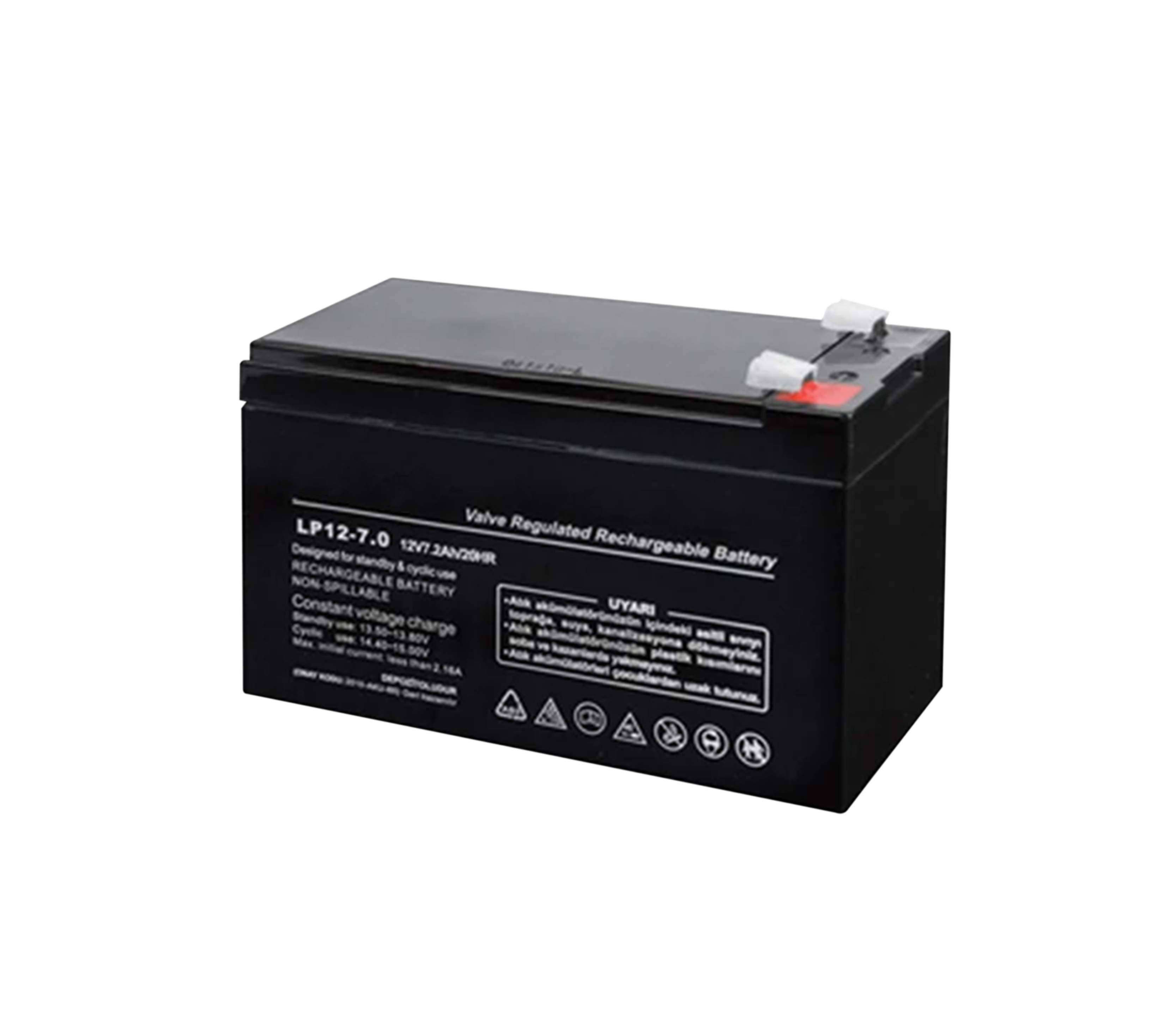 AKÜ 12V 7AH KURU TİP BAKIMSIZ AKÜ