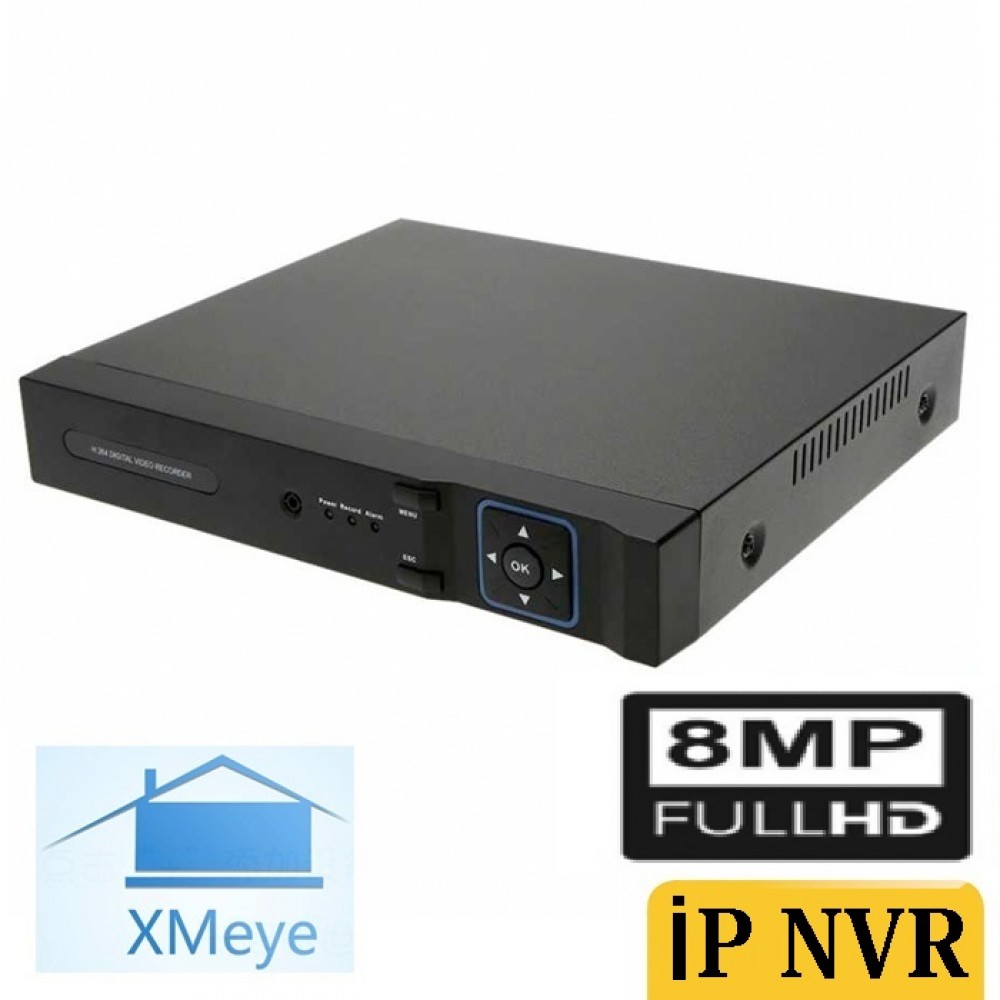 XMEYE 16 KANAL 8MP H265 İP KAYIT CİHAZI